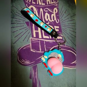 Squish Butt Gnome Keychain Wristlet